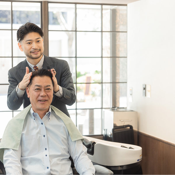 MORLY'sを利用する男性